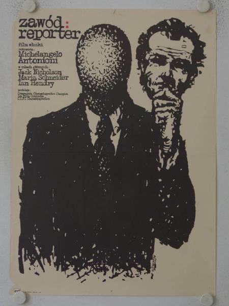 Beruf: Reporter originales polnisches Filmplakat